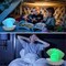 Summer Shell Pearl LED Night Light – 8 Color Changing RGB Clamshell Mood Lamp for Beach-Inspired Bedroom, Relaxing Décor, & Coastal Vibes